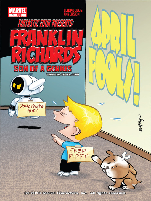 Title details for Franklin Richards: April Fools by Chris Elisopoulos - Available